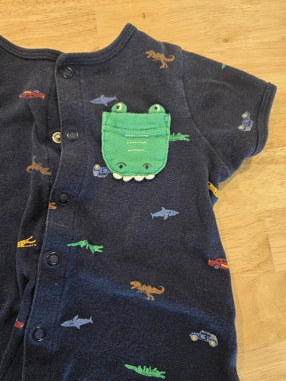 Carters Baby Boy Rompers - Picture 3 of 5